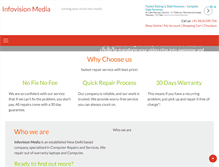 Tablet Screenshot of infovisionmedia.com